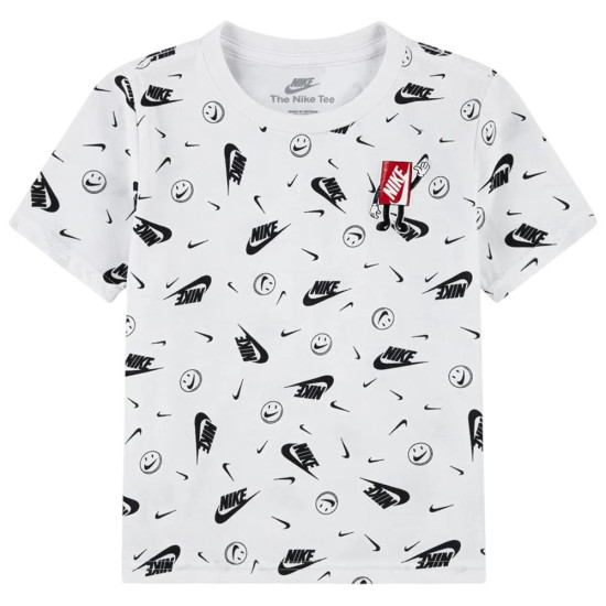 Nike Βρεφική κοντομάνικη μπλούζα Allover Print Boxy Tee